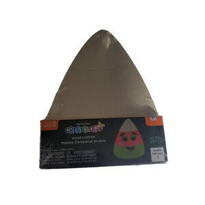 Creatology Halloween Wood Craft Kit Makes 1 Candy Corn DIY Plywood Kids Activity